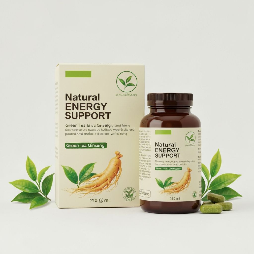 Natural energy support supplement