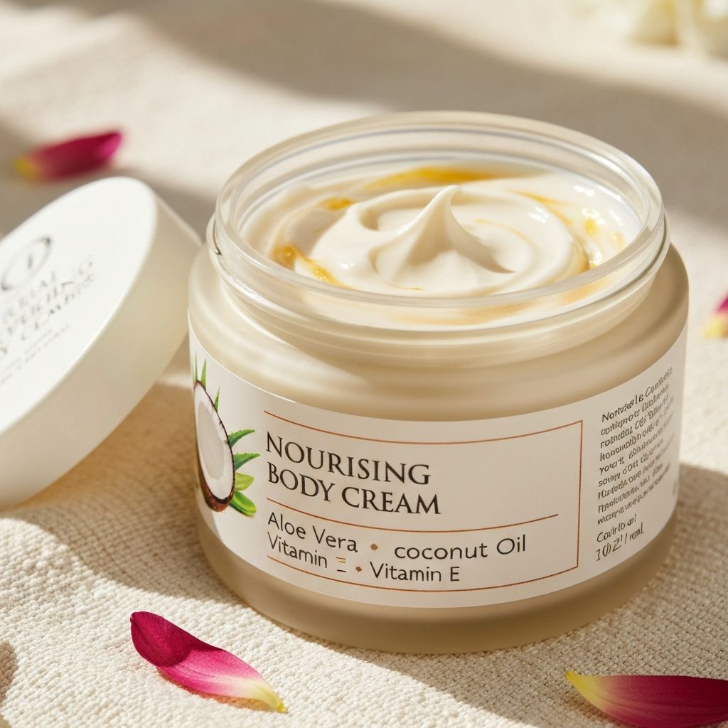 Body care cream for daily use